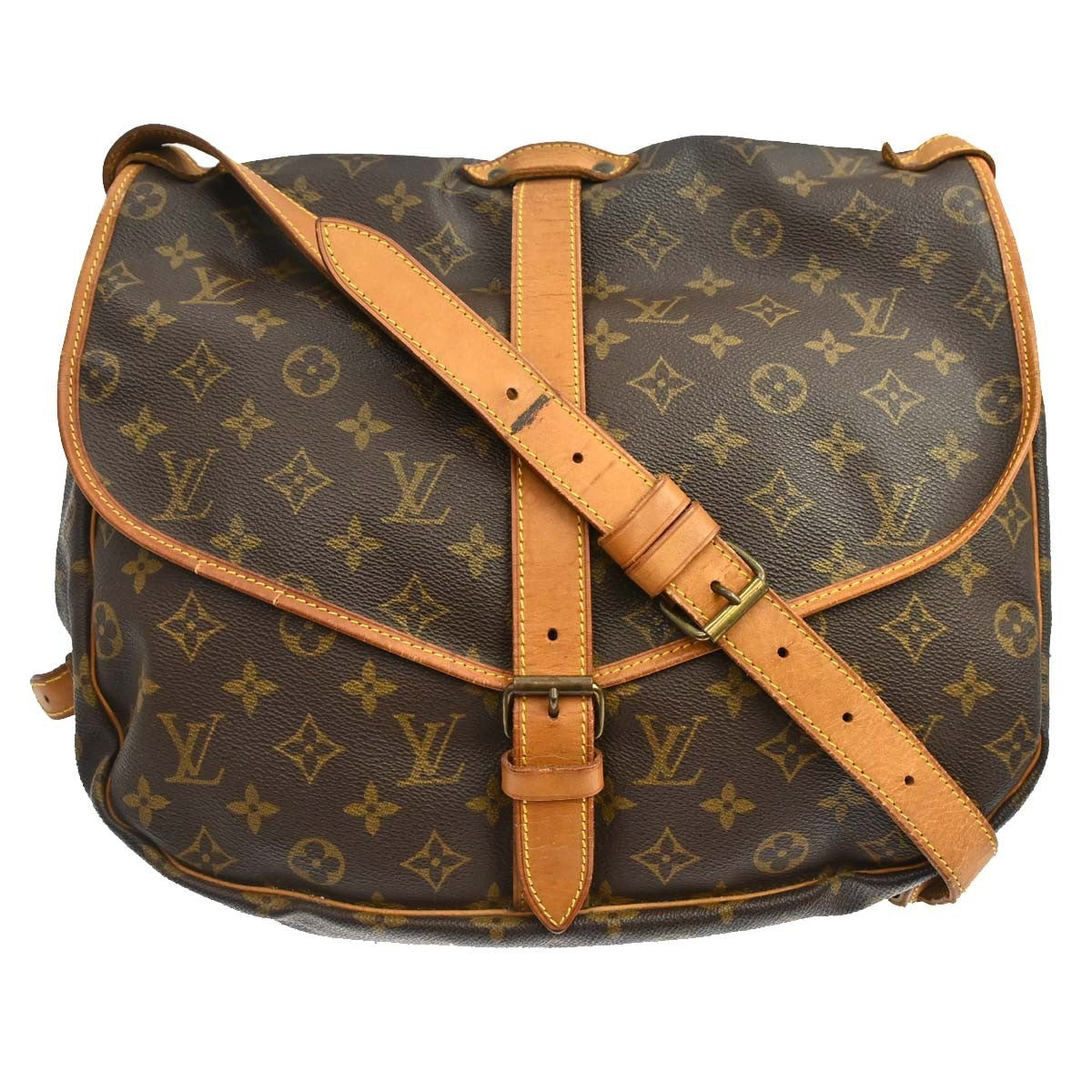 Louis Vuitton Saumur Monogram Canvas 35