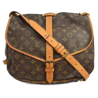 Louis Vuitton Saumur Monogram Canvas 35