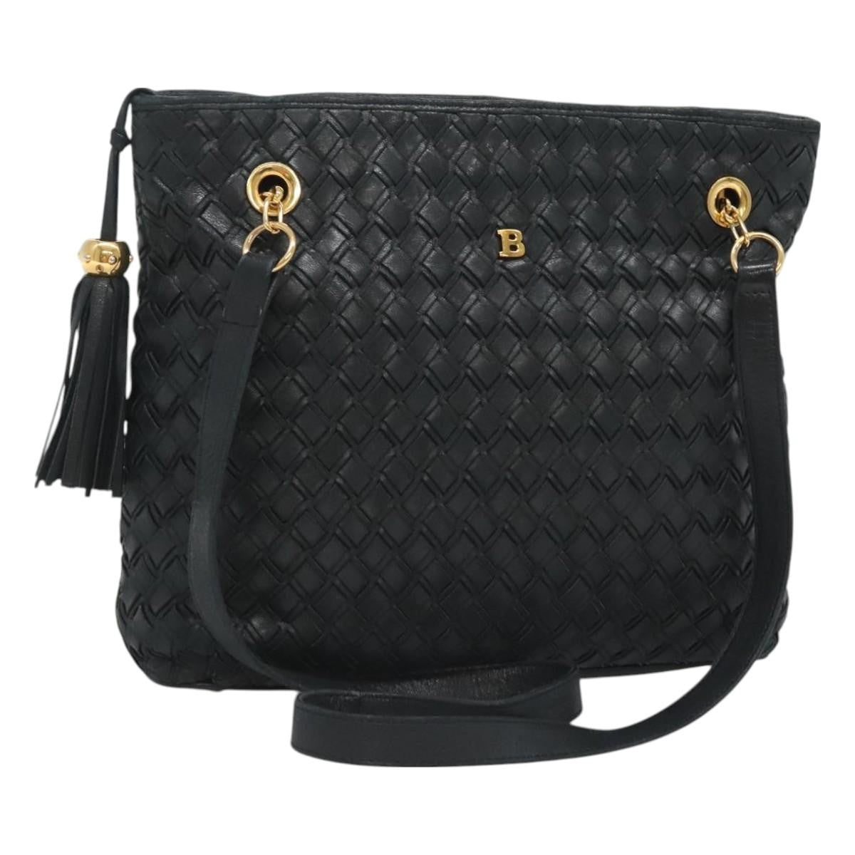 Bally Vintage Shoulder Bag Quilted leather Product Image