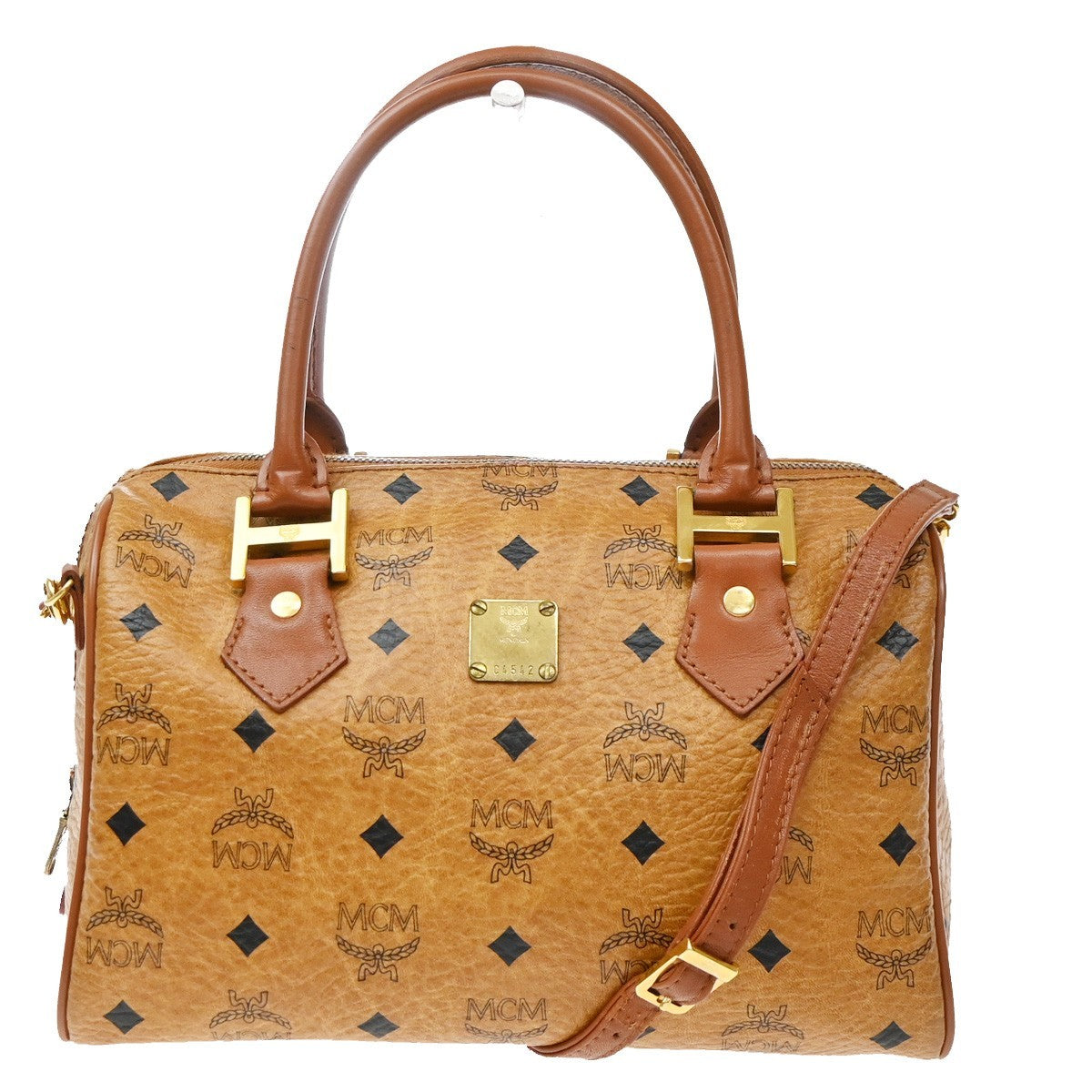 MCM Visetos logogramme Canvas and Leather Product Image