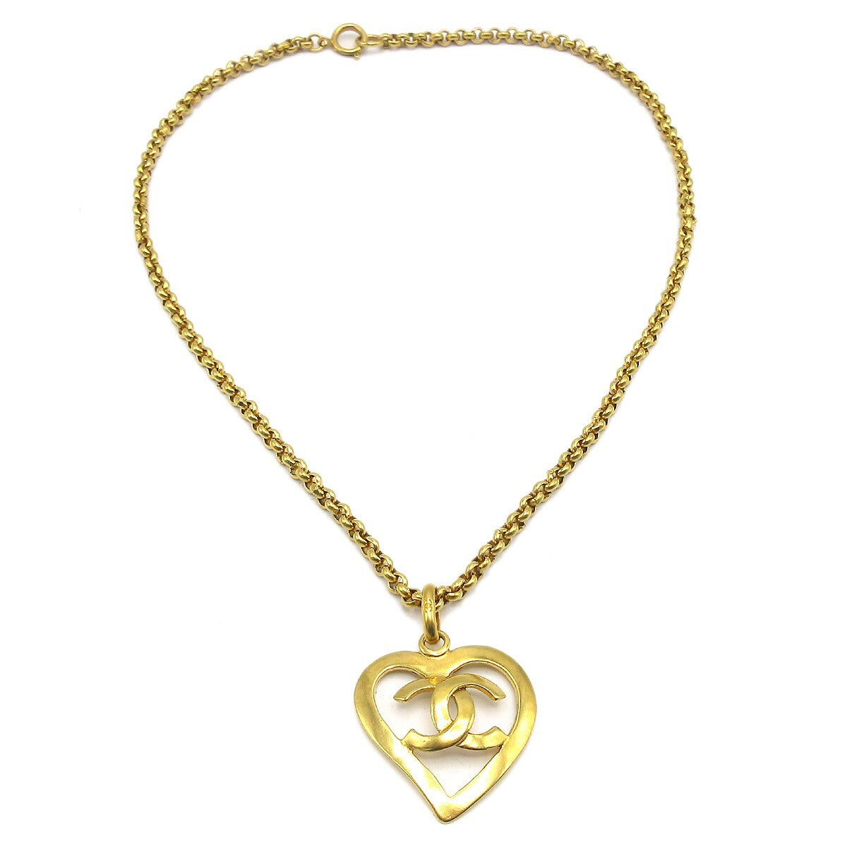 Chanel CC Heart Pendant Metal Product Image