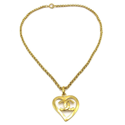 Chanel CC Heart Pendant Metal Product Image
