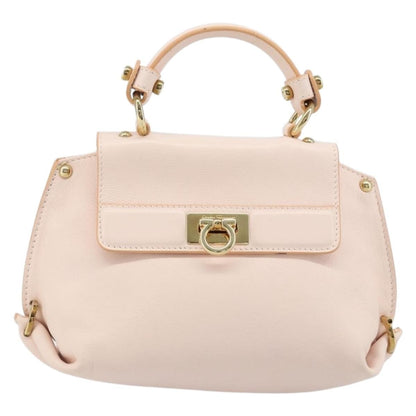 Salvatore Ferragamo Sofia Satchel Leather Medium