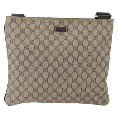 Gucci Zip Top Messenger GG Coated Canvas Large