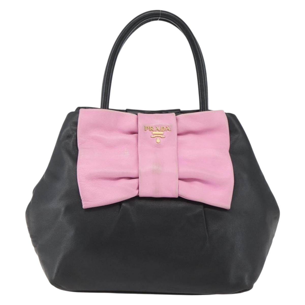 Prada Bow Tote Leather Product Image