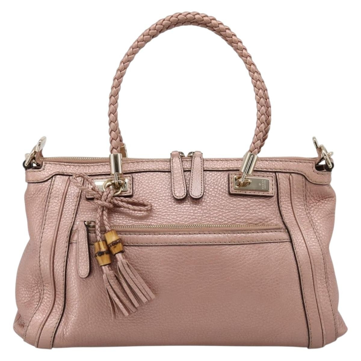Gucci Bella Convertible Top Handle Leather Small