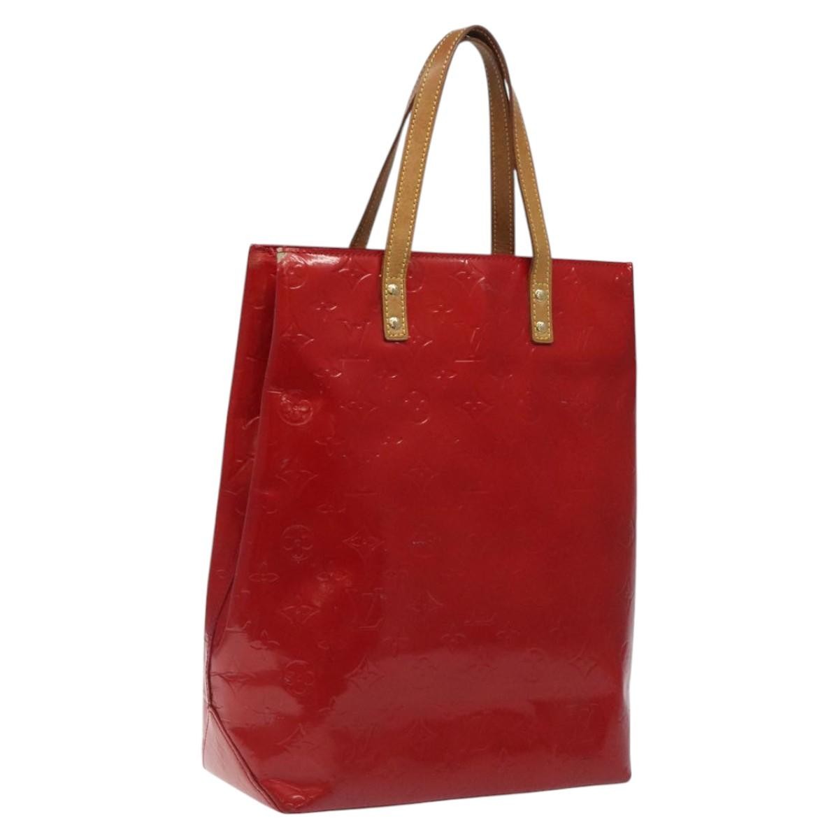 Louis Vuitton Reade Handbag Monogram Vernis MM