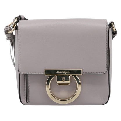 Salvatore Ferragamo Tassel Gancini Lock Flap Leather Mini