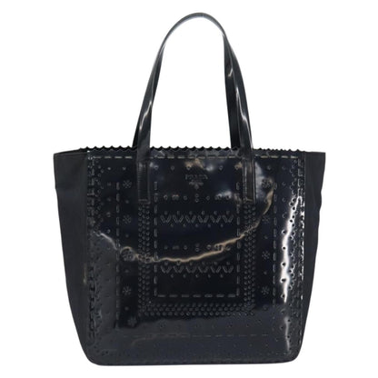 Prada Vintage Tote Tessuto with Leather Medium