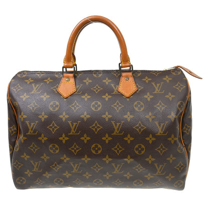 Louis Vuitton Speedy Handbag Monogram Canvas 35