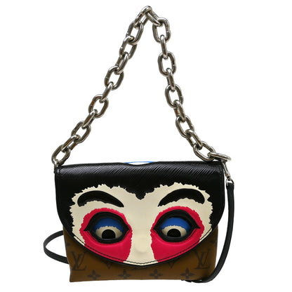 Louis Vuitton Pochette Kabuki Printed Epi Leather and Reverse Monogram Canvas Product Image