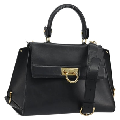 Salvatore Ferragamo Sofia Satchel Smooth Leather Medium