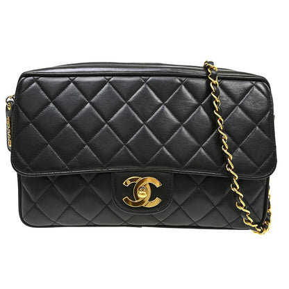 Chanel Vintage Square Classic Single Flap Bag Quilted Lambskin Mini