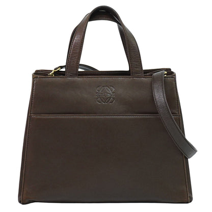 Loewe Vintage Anagram Handbag Leather Product Image