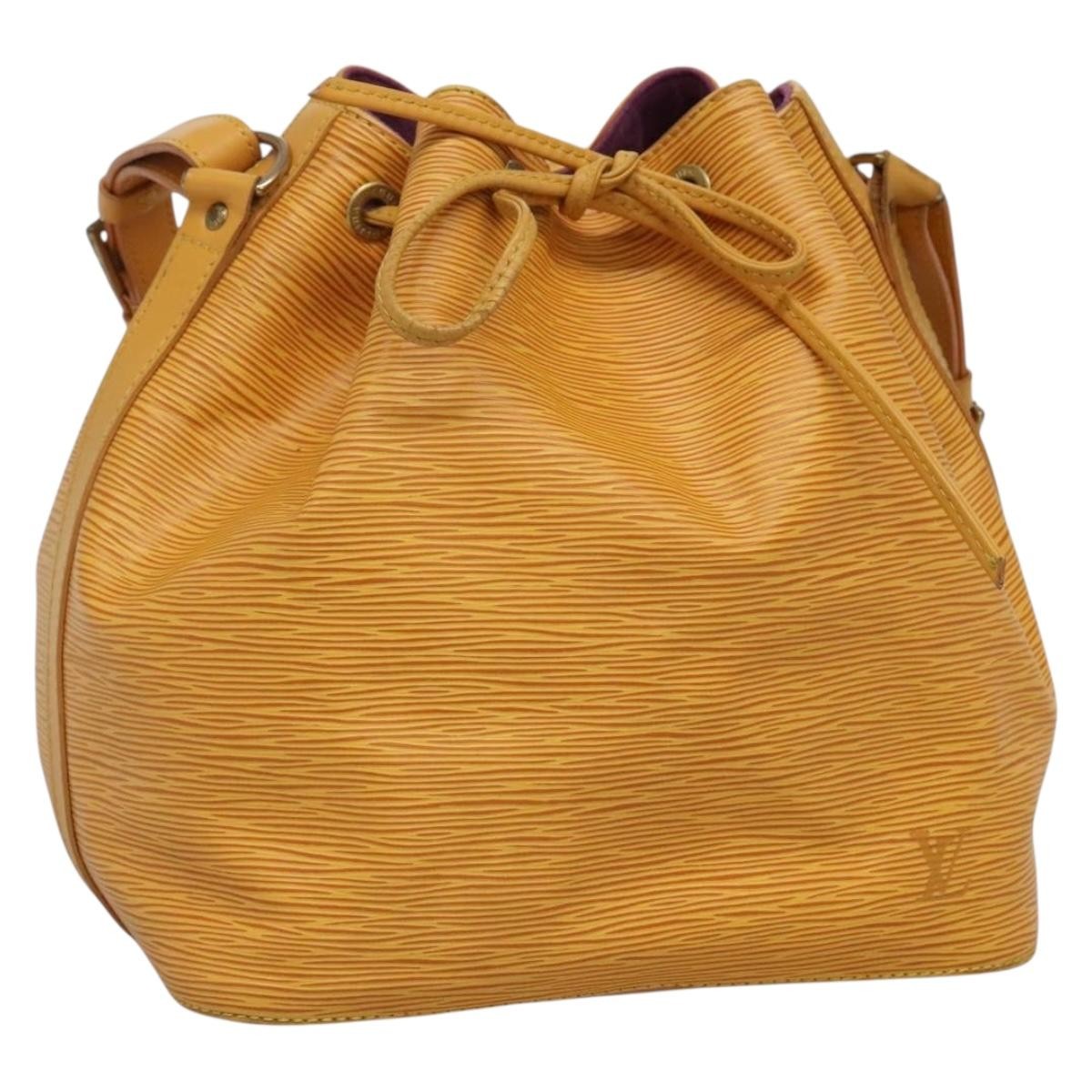 Louis Vuitton Noe Handbag Epi Leather Petit Noé