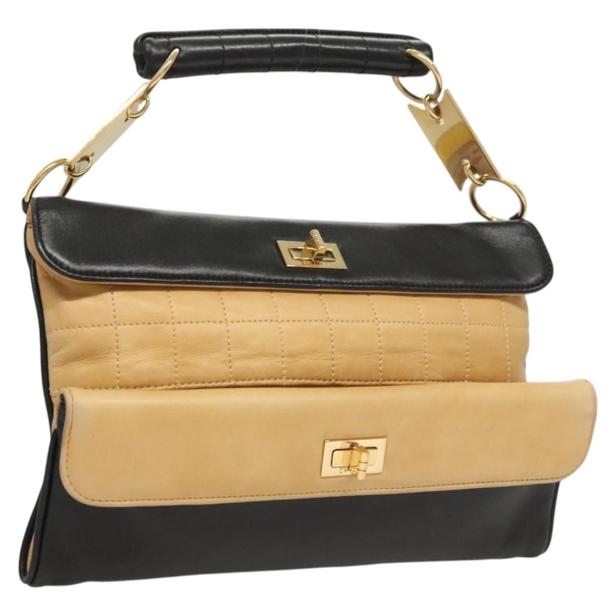 Chanel Chocolate Bar Handbag Lambskin Product Image