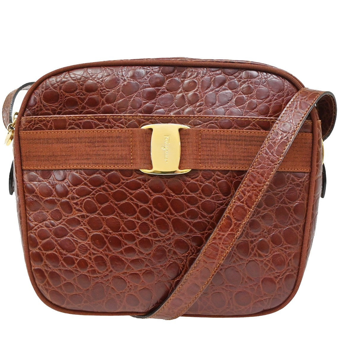 Salvatore Ferragamo Vala Leather Product Image