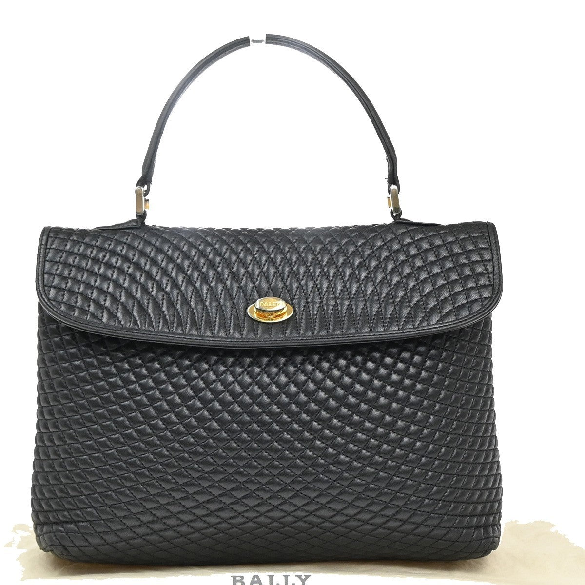 Bally Vintage Quilted Leather Product Image