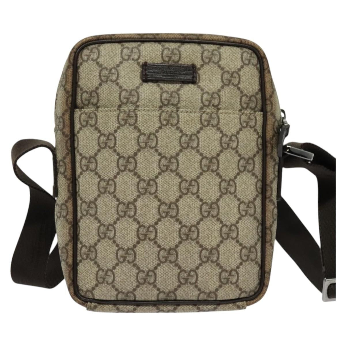 Gucci GG Supreme Shoulder Bag Canvas medium