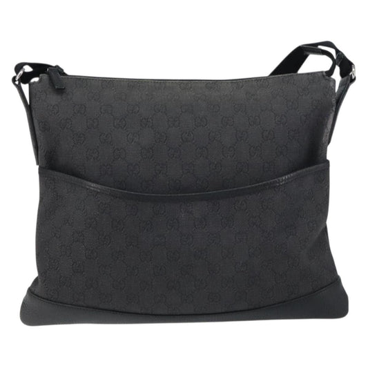 Gucci Zip Messenger GG Canvas with Perforated Leather Medium
