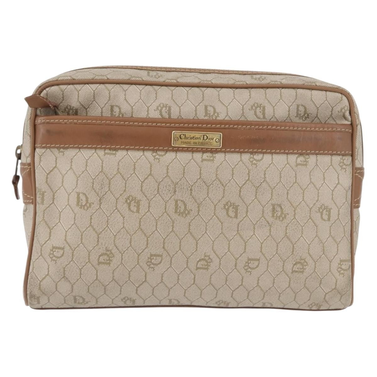 Christian Dior Vintage honeycomb clutch Canvas Product Image