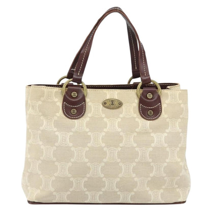 Celine Vintage Macadam Handbag Canvas and Leather Product Image