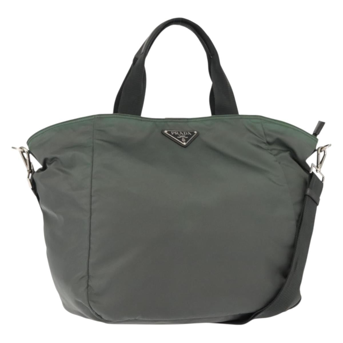 Prada Vela Convertible Tote Tessuto Medium