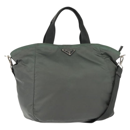 Prada Vela Convertible Tote Tessuto Medium