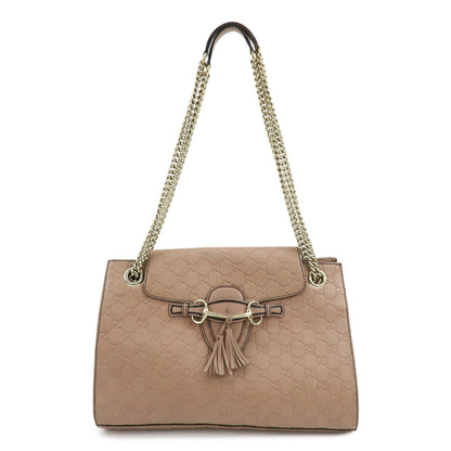 Gucci Emily Chain Flap Guccissima Leather Medium