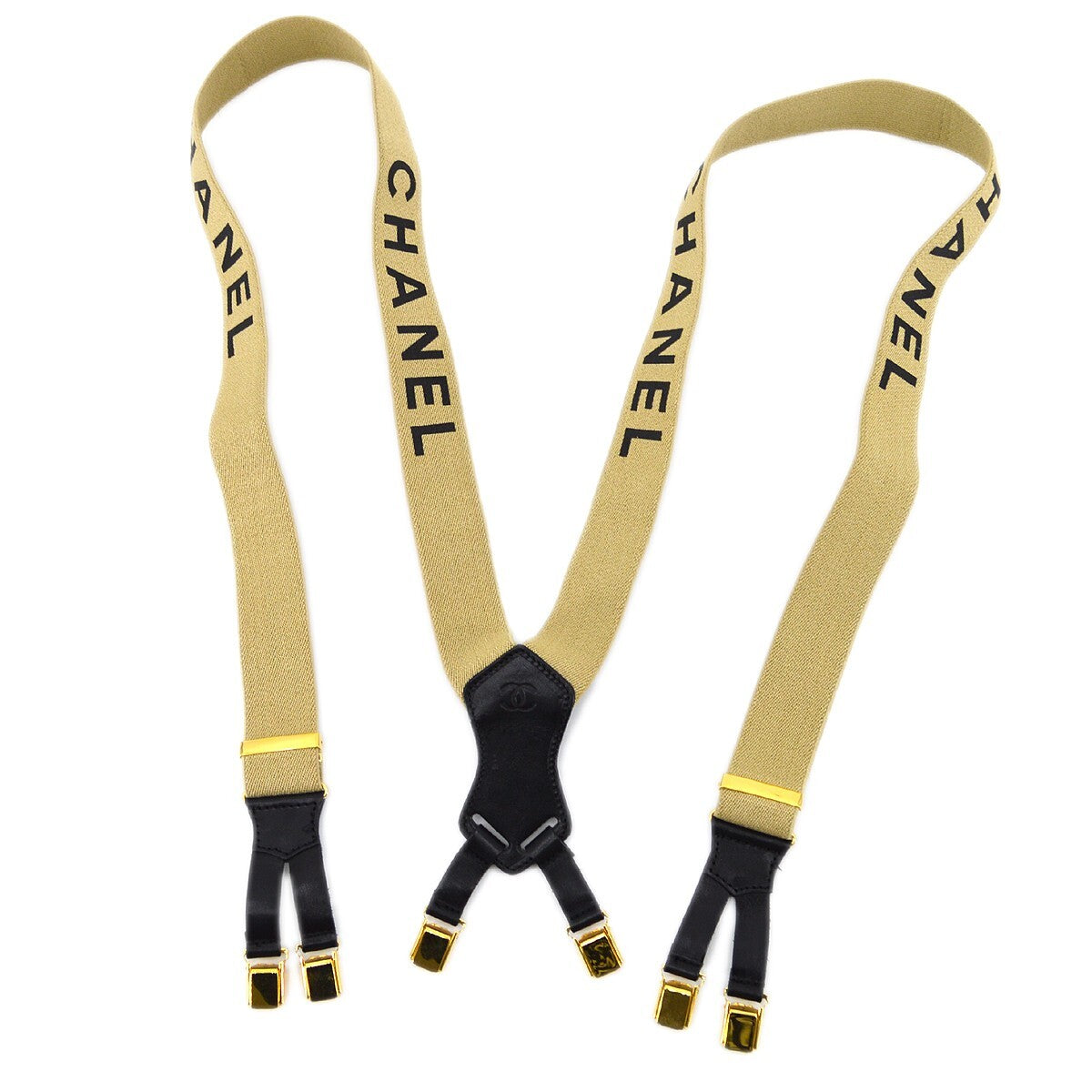 Chanel Logo Suspenders Canvas Product Image