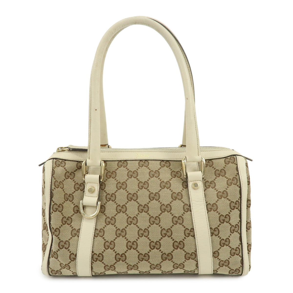 Gucci Abbey Boston GG Canvas Small