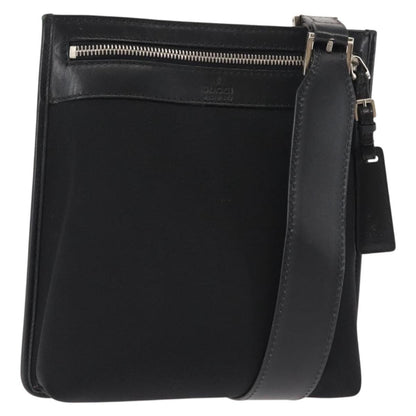 Gucci Vintage Flat Messenger Bag Nylon and Leather Product Image