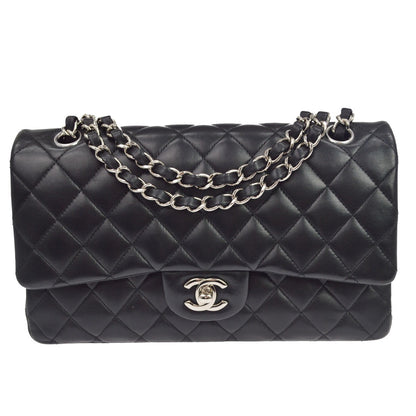 Chanel Classic Timeless Double Flap Quilted Lambskin Medium