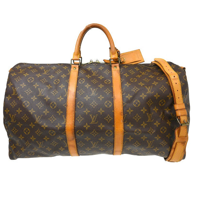 Louis Vuitton Keepall Bandouliere Bag Monogram Canvas 55