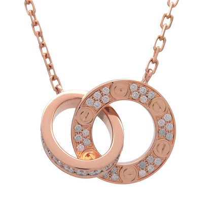 Cartier Love Interlocking Pave 18K Rose Gold and Diamonds Product Image