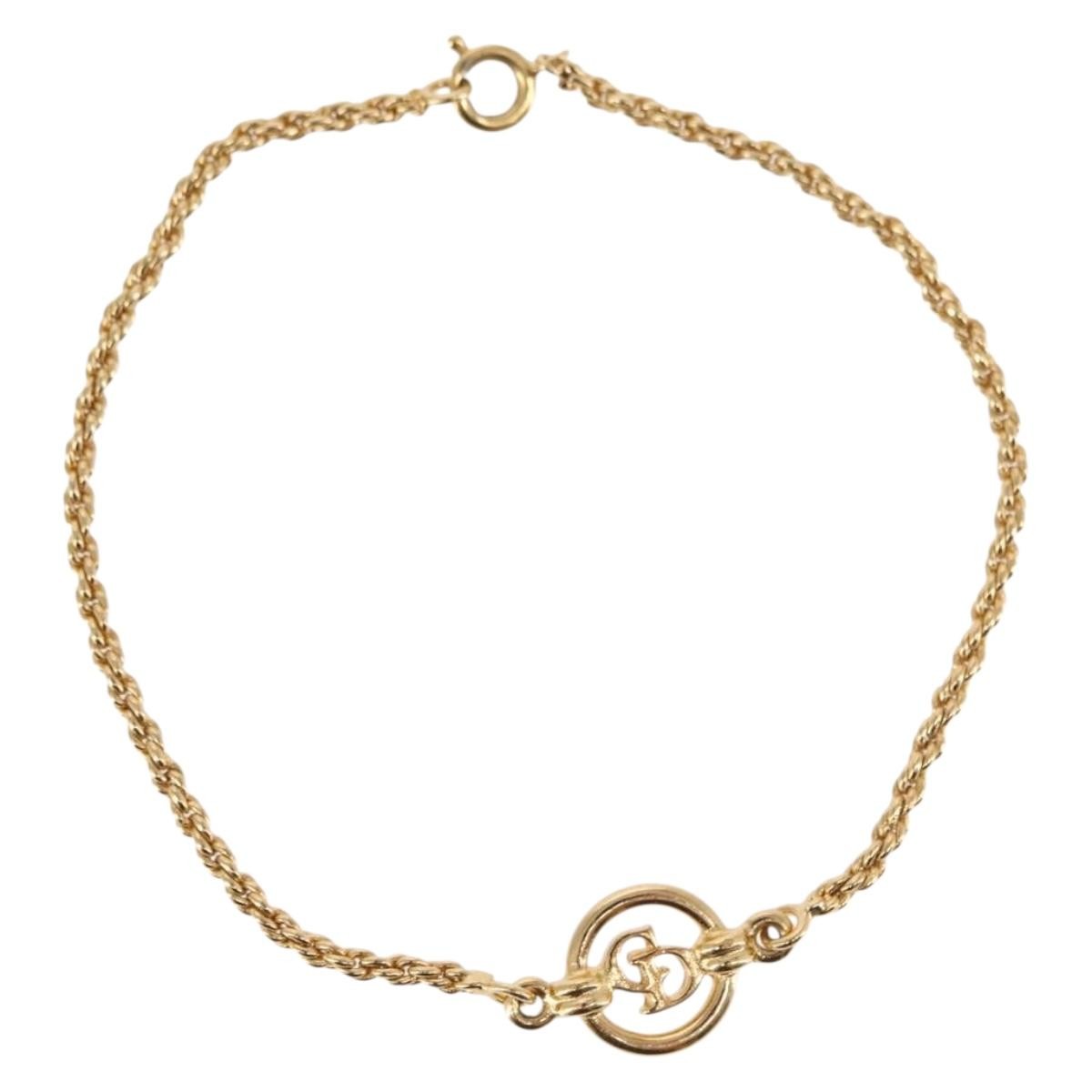 Christian Dior Vintage Logo Bracelet Metal Product Image