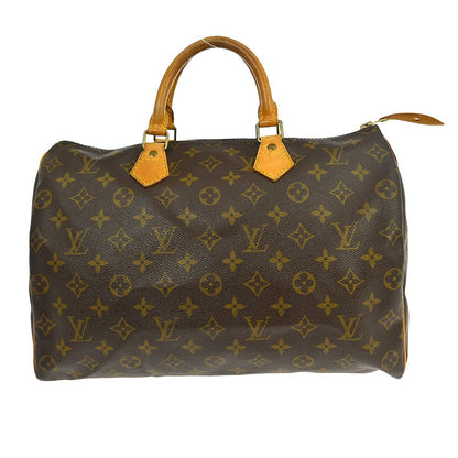 Louis Vuitton Speedy Handbag Monogram Canvas 35