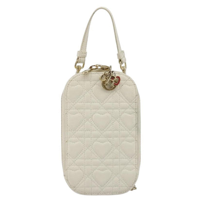 Christian Dior Lady Dior Phone Holder on Chain Cannage Quilt Lambskin Product Image