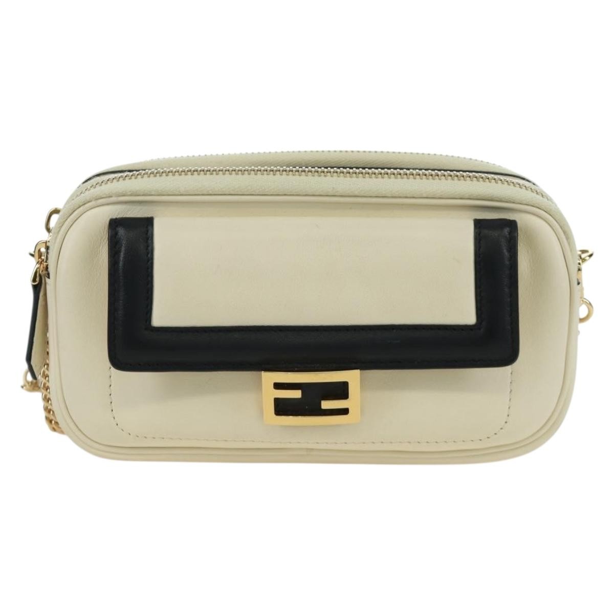 Fendi Easy 2 Baguette Leather Mini