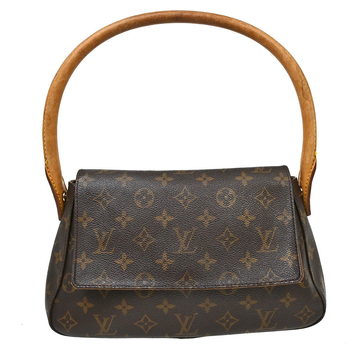 Louis Vuitton Monogram Looping Handbag Monogram Canvas Mini