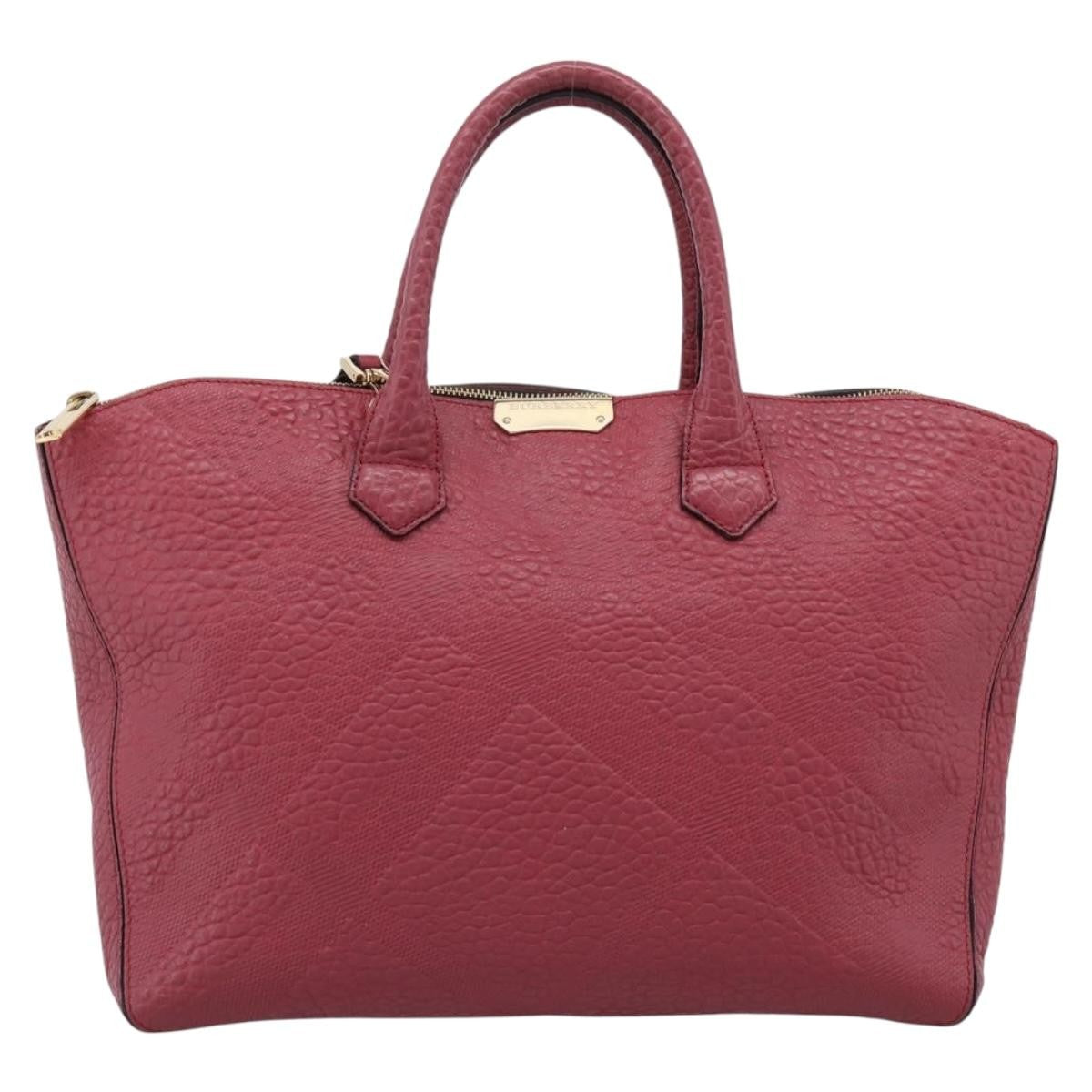 Burberry Clifton Convertible Heritage Grained Leather Medium