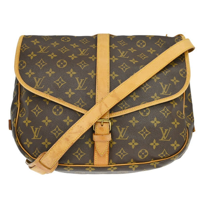 Louis Vuitton Saumur Monogram Canvas 35