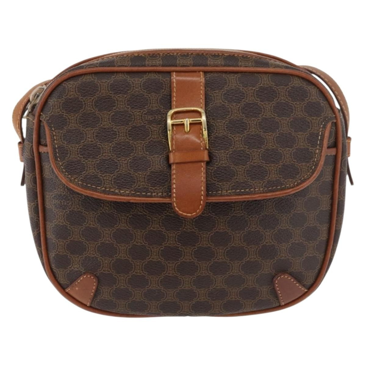 Celine Vintage Macadam Canvas Small