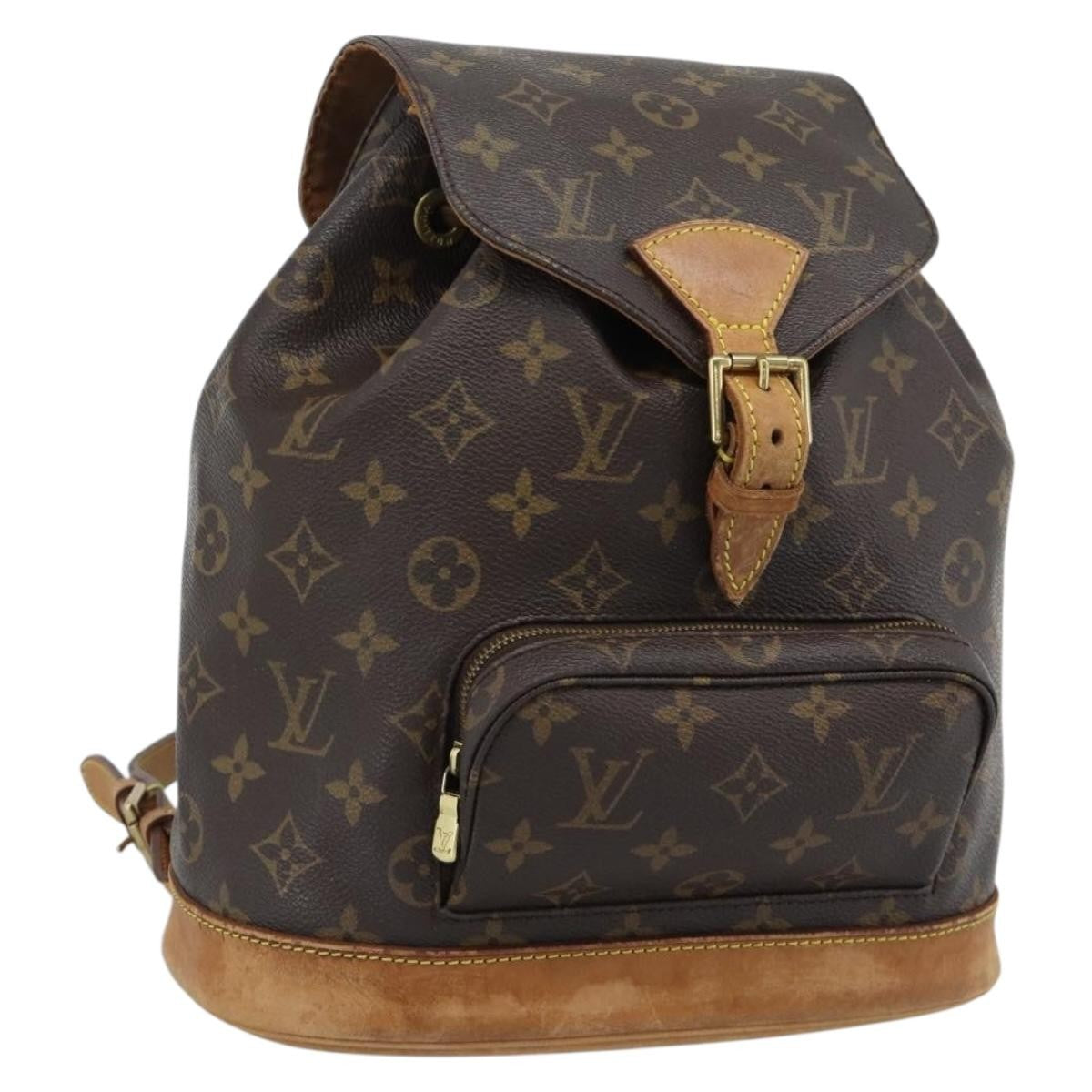 Louis Vuitton Vintage Montsouris Monogram Canvas MM