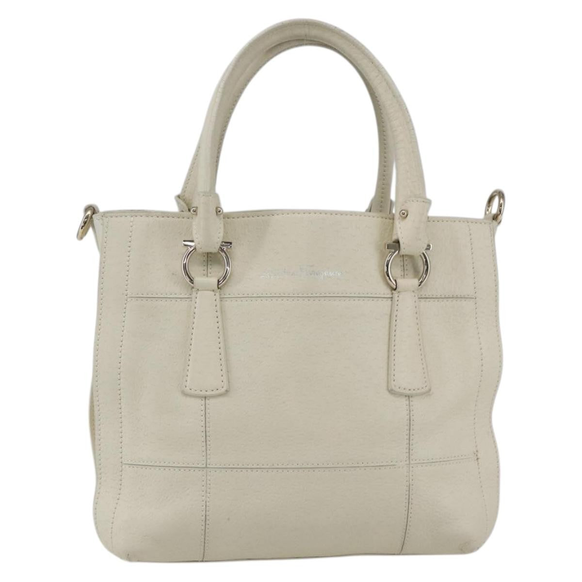 Salvatore Ferragamo Gancini handbag Leather Product Image