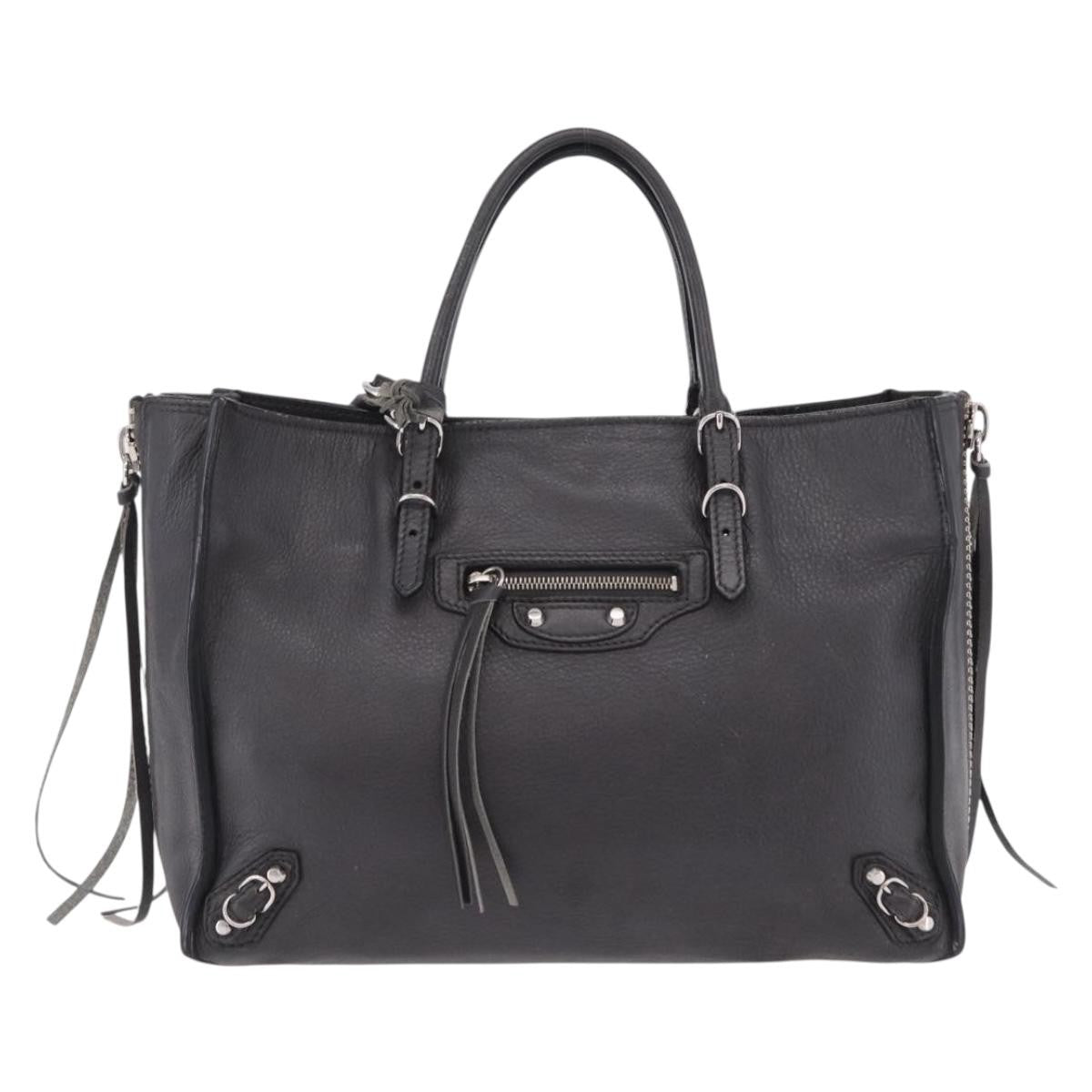 Balenciaga Papier A6 Zip Around Classic Studs Leather Product Image