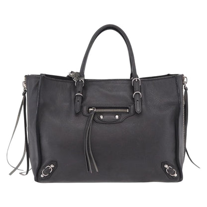 Balenciaga Papier A6 Zip Around Classic Studs Leather Product Image