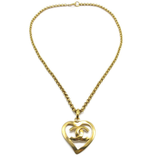 Chanel CC Heart Pendant Metal Product Image