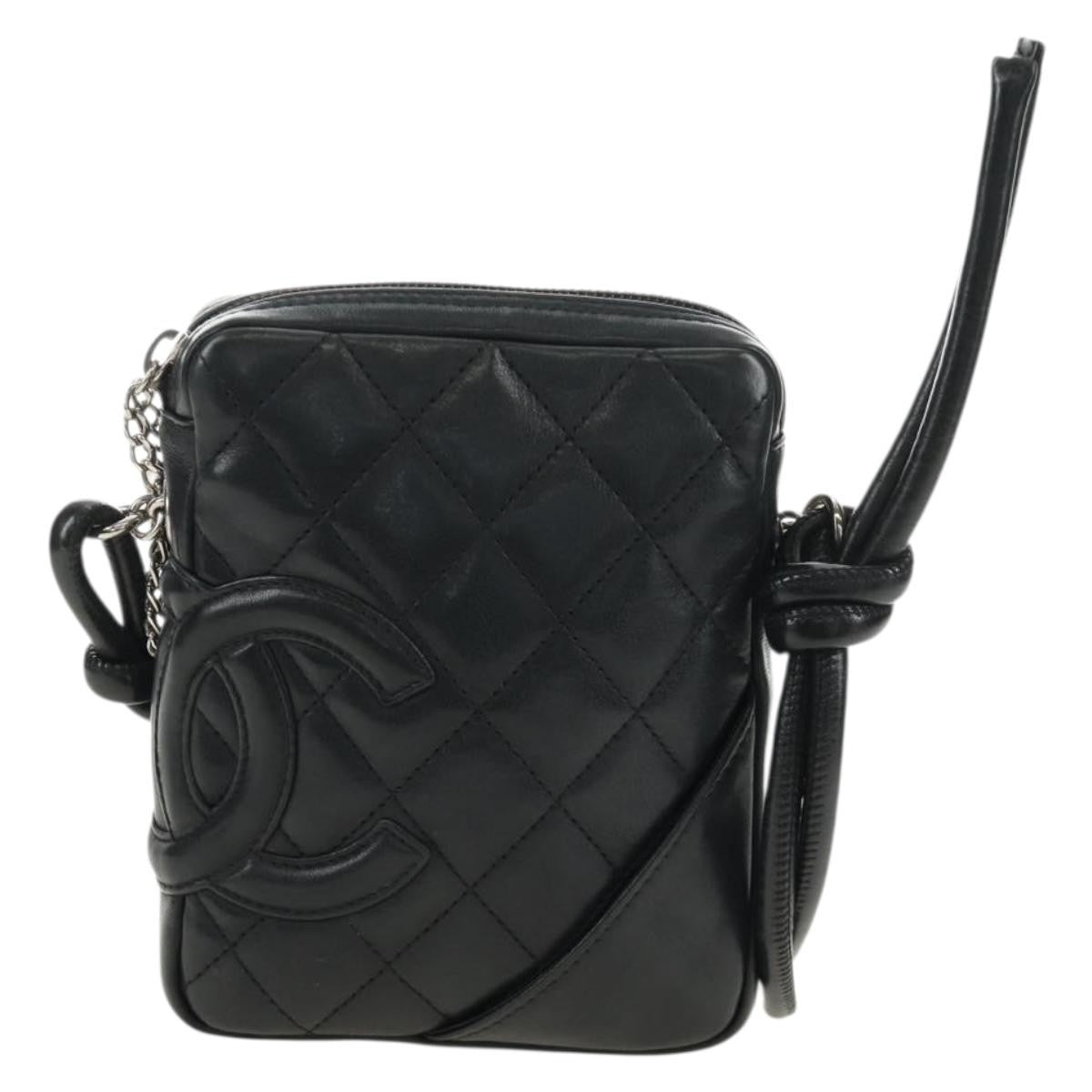 Chanel Cambon Crossbody Bag Quilted Leather Product Image