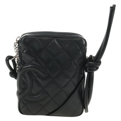 Chanel Cambon Crossbody Bag Quilted Leather Product Image